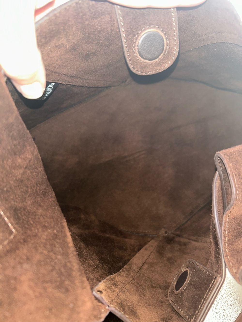 Dune London Dearest Suede Oversized Slouchy Hobo Shoulder Bag - Picture 11 of 17